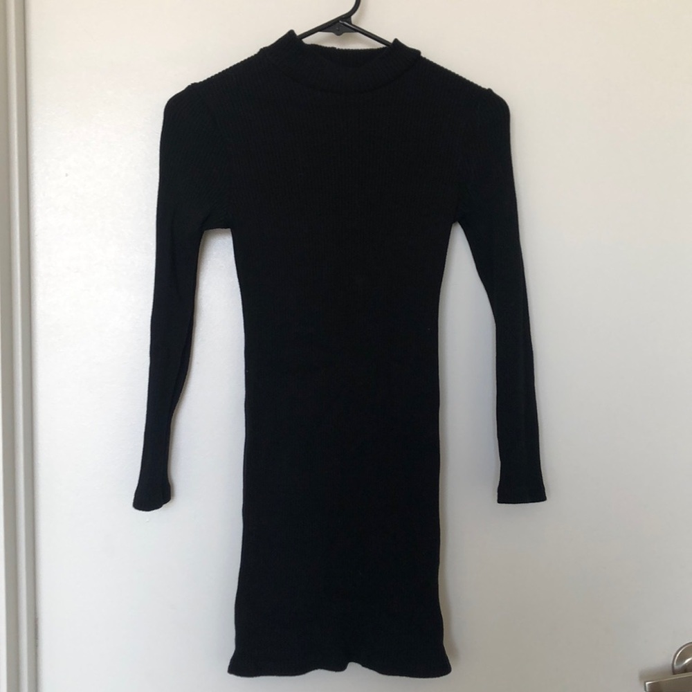 Mock neck sweater dress from Pitaya
